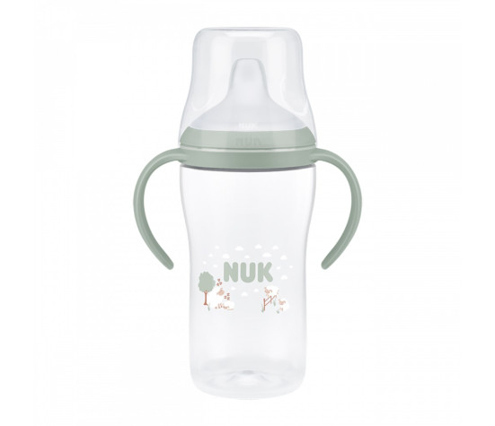 Kojenecká láhev NUK Perfect Match na učení Sheep 260 ml, Šedá