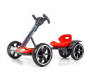 Elektrická motokára s dálkovým ovládáním a LED efekty GOKART BOLT Milly Mally red, Červená