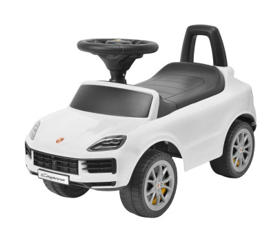 Dětské odrážedlo Milly Mally Porsche Cayenne S white, Bílá