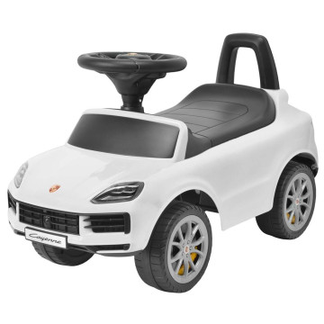 Dětské odrážedlo Milly Mally Porsche Cayenne S white, Bílá