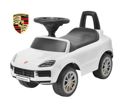 Dětské odrážedlo Milly Mally Porsche Cayenne S white, Bílá