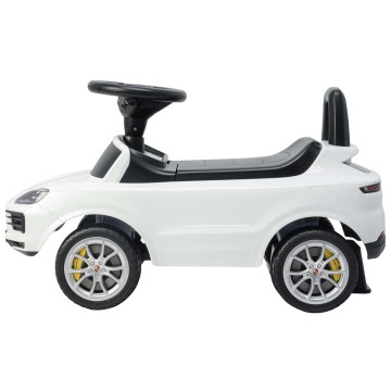 Dětské odrážedlo Milly Mally Porsche Cayenne S white, Bílá
