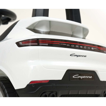 Dětské odrážedlo Milly Mally Porsche Cayenne S white, Bílá