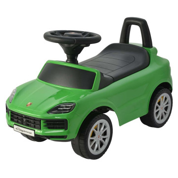 Dětské odrážedlo Milly Mally Porsche Cayenne S green, Zelená