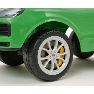 Dětské odrážedlo Milly Mally Porsche Cayenne S green, Zelená