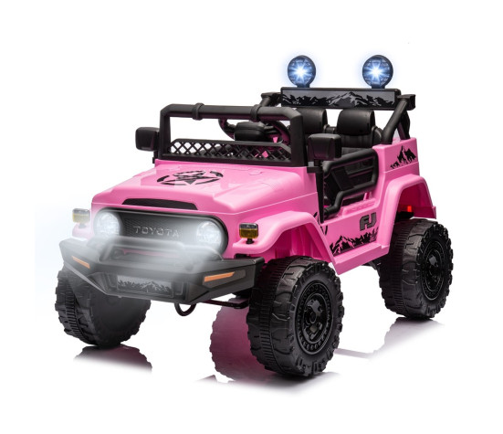 Elektrické autíčko Milly Mally Toyota FJ Cruiser Pink, Růžová