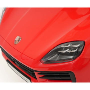 Dětské odrážedlo s vodící tyčí Milly Mally Porsche Cayenne red, Červená