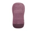 Oboustranná vložka do kočárku, velvet, bavlna, Květinky, růžové