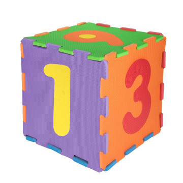 Pěnové puzzle čísla 10ks ve fólii