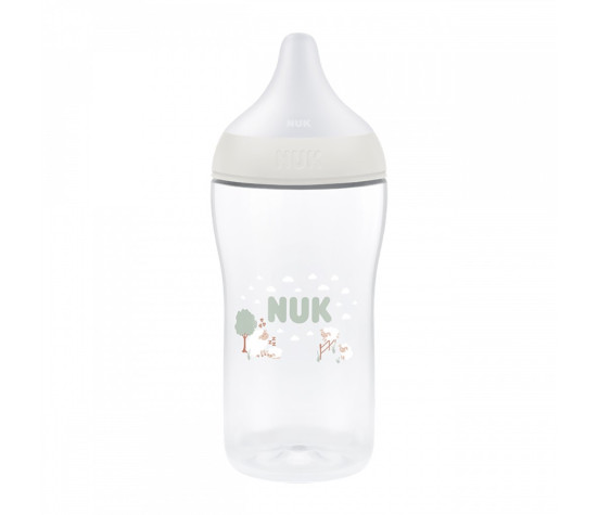 Kojenecká láhev NUK Perfect Match s kontrolou teploty Sheep 260 ml, Béžová