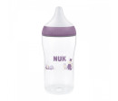 Kojenecká láhev NUK Perfect Match s kontrolou teploty Hippo 260 ml, Fialová