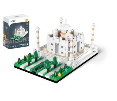 Stavebnice mini KOCO Taj Mahal plast 539 ks v krabičce 13x16,5x7cm