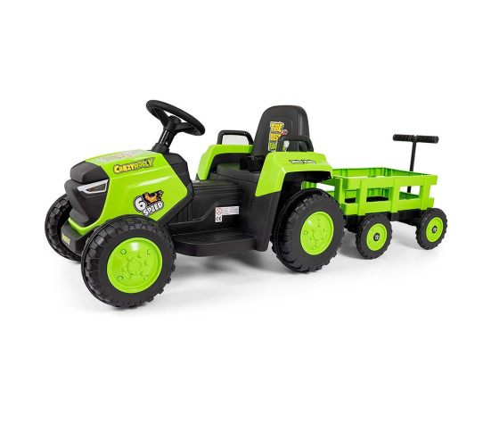 Elektrický traktor Milly Mally Rolly green, Zelená