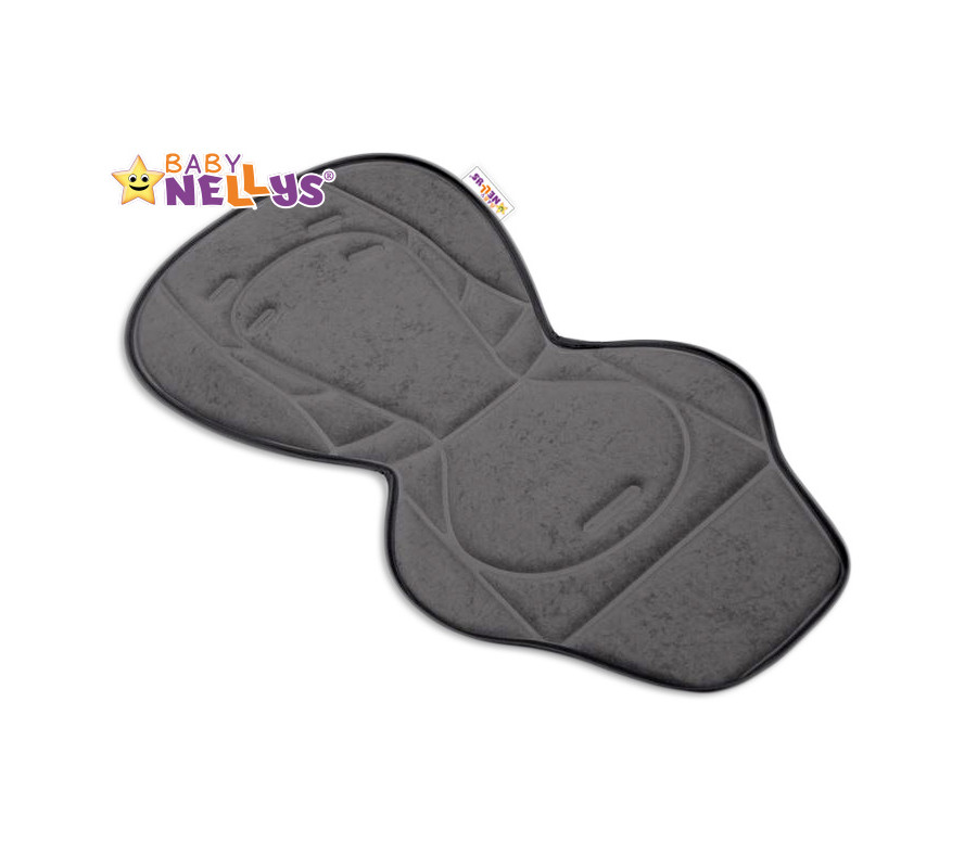 Vložka do kočárku Baby Nellys ® - grafit/šedá