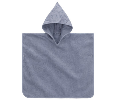 Fillikid dětské pončo dino blue