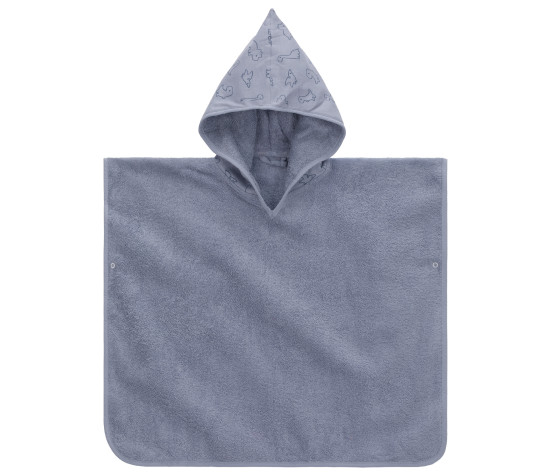 Fillikid dětské pončo dino blue