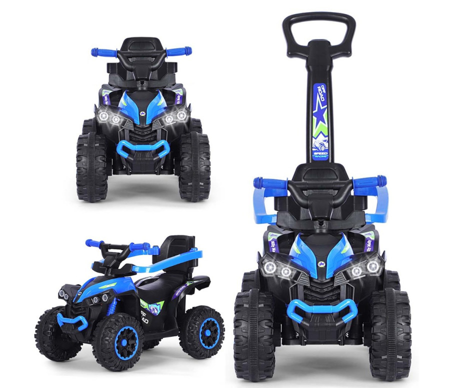 Dětské odrážedlo s vodící tyčí Milly Mally Wild 3v1 blue, Modrá Dětské odrážedlo s vodící tyčí Milly Mally Wild 3v1 blue, Modrá