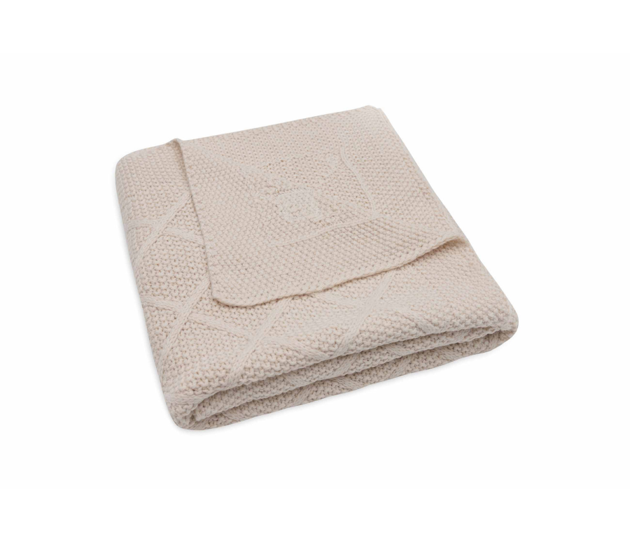 Deka 75x100cm Check Knit Oatmeal Deka 75x100cm Check Knit Oatmeal