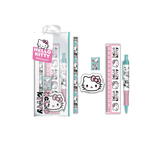 Školní set v pouzdru Hello Kitty 5ks 12ks v boxu