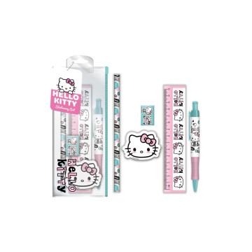 Školní set v pouzdru Hello Kitty 5ks 12ks v boxu