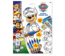 Kreativní sada Tlapková patrola/Paw patrol pracovní listy s barvami