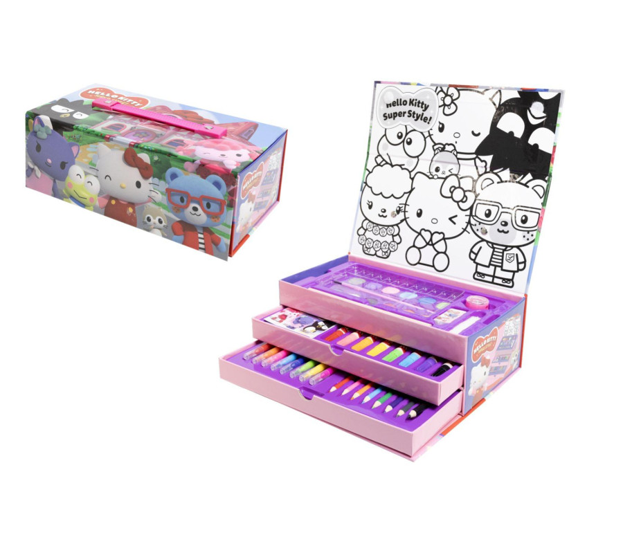 Sada na malování kreativní box Hello Kitty Sada na malování kreativní box Hello Kitty
