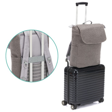 Fillikid Batoh na pleny Teddy stone grey