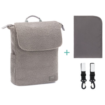 Fillikid Batoh na pleny Teddy stone grey