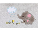 Fillikid osuška s kapucí + žínka elephant grey Fillikid osuška s kapucí + žínka elephant grey