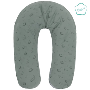 Fillikid kojící polštář whale green 190 cm