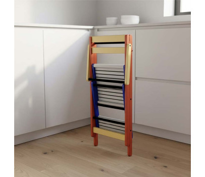 Dřevěný Kitchen Helper - dětský pomocník, Multicolor