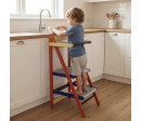Dřevěný Kitchen Helper - dětský pomocník, Multicolor Dřevěný Kitchen Helper - dětský pomocník, Multicolor