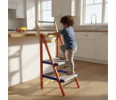 Dřevěný Kitchen Helper - dětský pomocník, Multicolor Dřevěný Kitchen Helper - dětský pomocník, Multicolor
