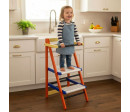 Dřevěný Kitchen Helper - dětský pomocník, Multicolor Dřevěný Kitchen Helper - dětský pomocník, Multicolor
