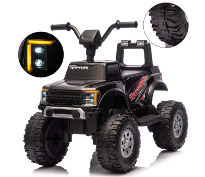 Elektrická čtyřkolka Milly Mally Ford F-150 Raptor black, Černá