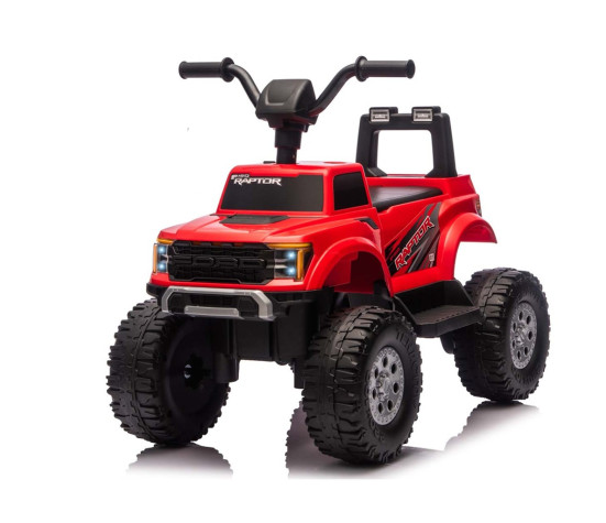 Elektrická čtyřkolka Milly Mally Ford F-150 Raptor red, Červená