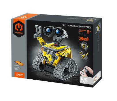 Stavebnice iM.MASTER 3v1 programovatelný robot RC plast 2,4GHz 434dílků na bat. v krabici 31x23cm