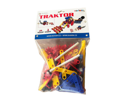 Stavebnice Variant Mini Traktor v sáčku 22x37cm