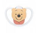 Dudlík NUK Perfect Match Air Disney Medvídek Pú 6-18 měsíců white, Bílá 6-18 m