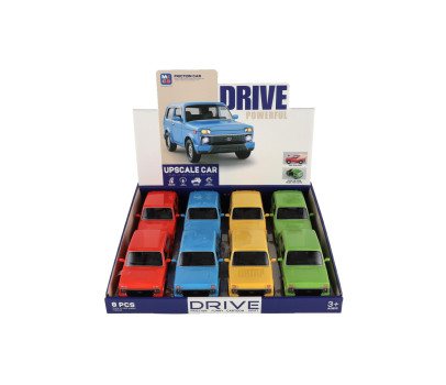 Auto plast 8x15cm na setrvačník na baterie se zvukem se světlem 4 barvy 8ks v boxu