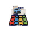 Auto plast 8x15cm na setrvačník na baterie se zvukem se světlem 4 barvy 8ks v boxu