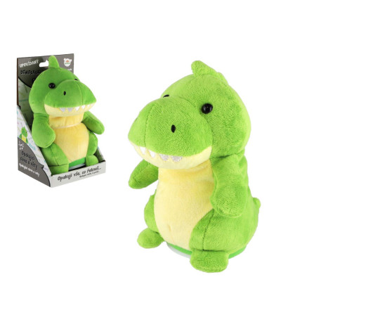 Dinosaurus Rexík opakující věty plyš 18cm na baterie se zvukem v krabici 12x20x10cm v sáčku