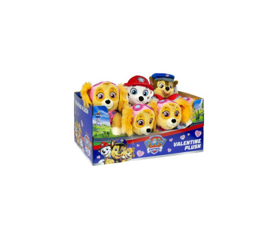 Pes plyšový Tlapková patrola/Paw patrol 3 druhy 12ks v boxu