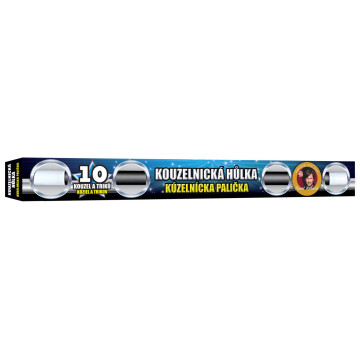 Kouzelná vznášející se hůlka - Škola kouzel 30cm v krabičce 16ks v boxu