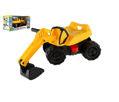 Auto Giga Trucks bagr plast 67cm v krabici 70x35x28cm