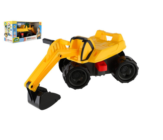 Auto Giga Trucks bagr plast 67cm v krabici 70x35x28cm