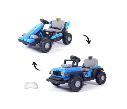 Elektrické autíčko Milly Mally Prime 2w1 blue, Modrá