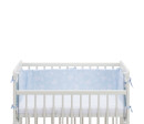 Fillikid Ložní souprava Luxe leaves light blue + matrace