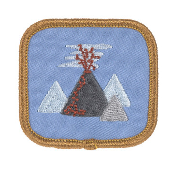 LÄSSIG School Patches Set Dinosaur