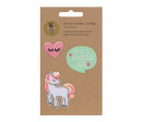 LÄSSIG Textile Woven Sticker Stick on Unicorn
